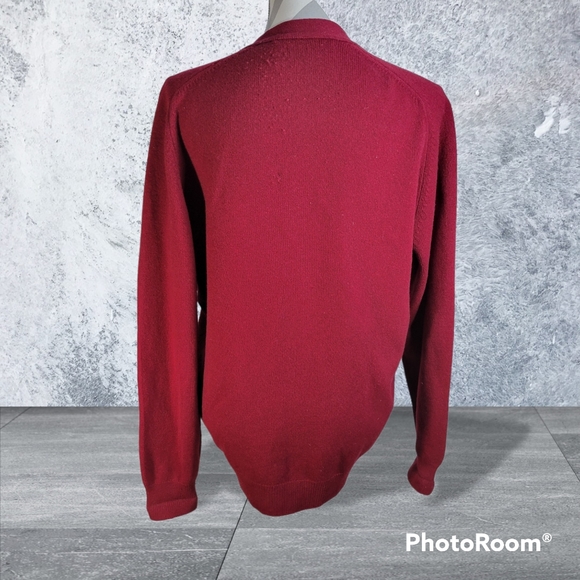 Womans Pringle of Scotland Lambswool Cardigan Gold buttons repair on Back S 44 - Picture 2 of 12